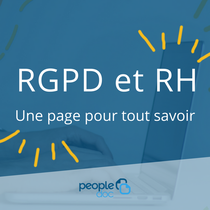RGPD et RH par PeopleDoc