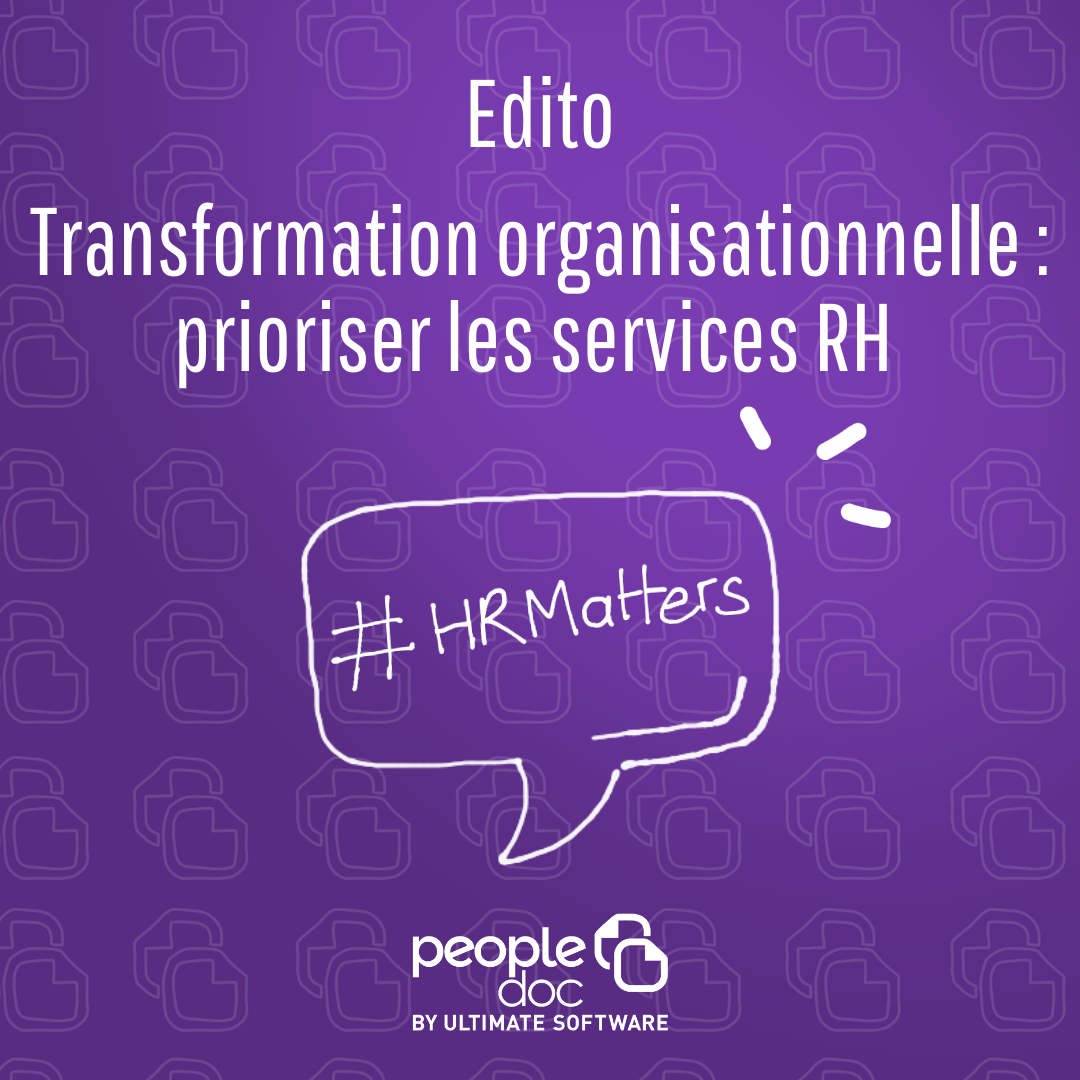 Transformation organisationnelle : prioriser les services RH